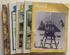 VINTAGE LOT 16 SCOUT MAGAZINES
