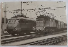 Postcard locomotive train C.A