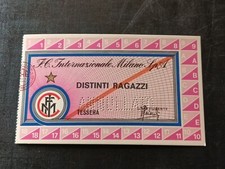 Calcio Biglietto Tessera