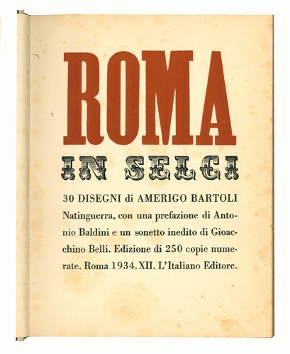 Roma selci disegni - roma,