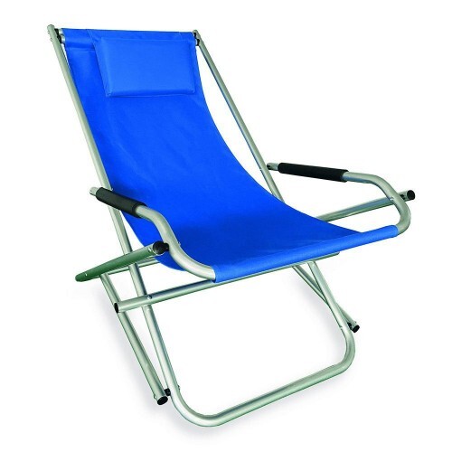 Sdraio blu basculante - sdraio,