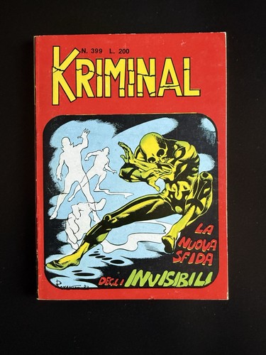 Kriminal 399 edizioni corno - kriminal,