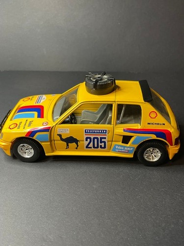 Burago peugeot 205 - turbo, 1/25