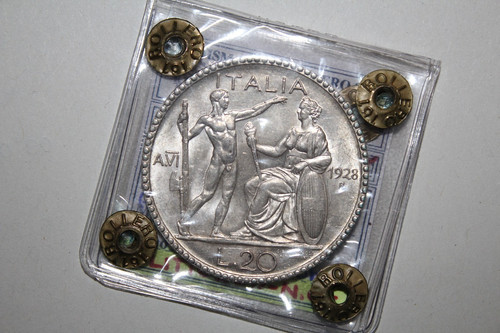 Lire 1928 littore regno - "littore",
