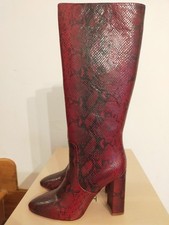 Twin Set Stivali Pitone Nuovi