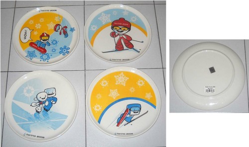 Serie piatti ceramica - 4,