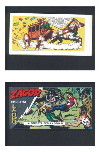 Zagor striscia prima serie - zagor,