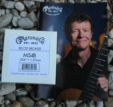 Martin Usa Singole Corde E-Bass 12 Pezzi Bronzo M54B "054' Per Chitarra Western