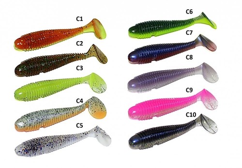Zfish wormy swing shad - swing,