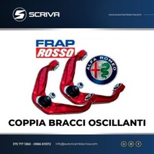 COPPIA BRACCI OSCILLANTI RINFORZATI FRAP LINEA ROSSA ALFA ROMEO 159 BRERA SPIDER