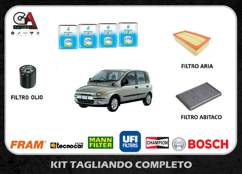 Kit tagliando fiat - fiat, multipla