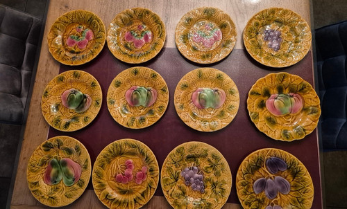 Sarreguemines 12 assiettes - sarreguemines,