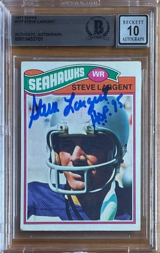 Steve largent firmato con - con, "hof