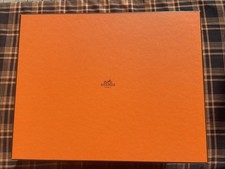 ✨SCATOLA CONFEZIONE LUSSO GIFT BOX ORIGINALE HERMES (39x31x22)✨