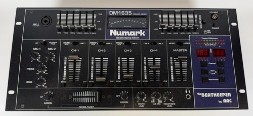 Numark dm1635 mixer 4 - numark,