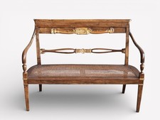 Divano Impero con seduta in