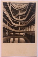 Cartolina Pubblicitaria FIAT stabilimento rampa macchine auto car T15