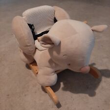 Nattou - Dondolo Giocattolo a forma di Orso in legno per bambini 10-36 mesi