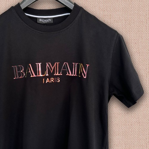 Shirt balmain nera - t-shirt,
