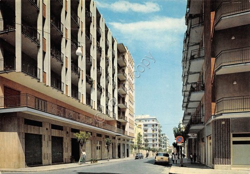 Cartolina bisceglie via - cartolina,