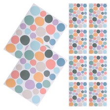  10 adesivi murali Boho per camerette, adesivi murali autoadesivi con punti