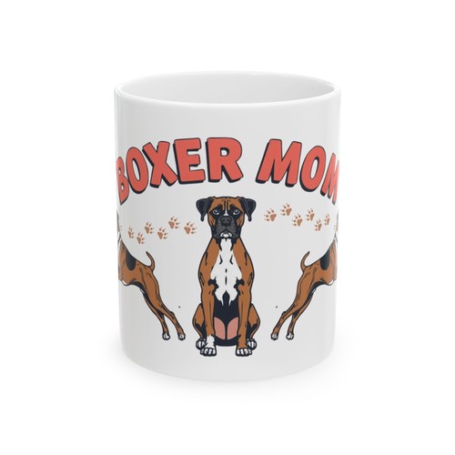 Boxer mamma tazza caffè