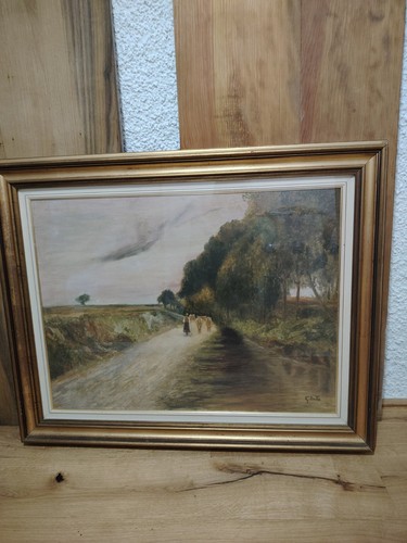 Quadro grande dipinto olio - quadro,