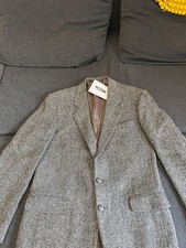 Harris tweed giacca blazer - tweed,