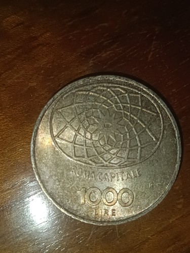 Moneta 1000 lire roma capitale - 1000,