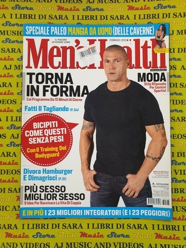 Rivista men health - health, febbraio