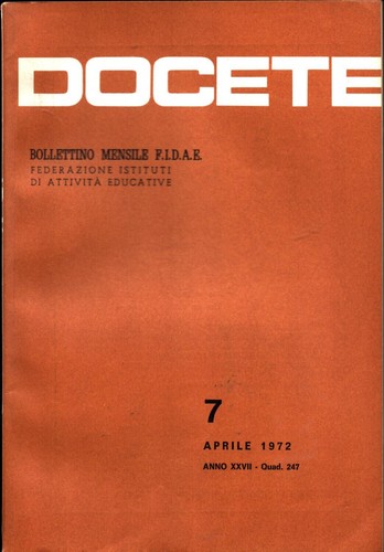 Docete rivista bollettino - rivista,