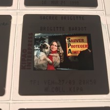 BRIGITTE BARDOT - DIAPOSITIVE DE PRESSE