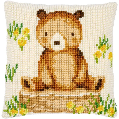 Cuscino punto croce vervaco - cuscino,