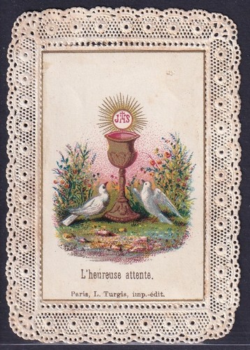 Immaginetta sacra primi 900 - sacra,
