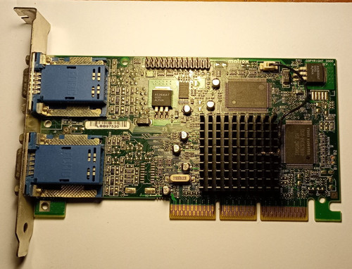 Scheda video agp matrox - video,