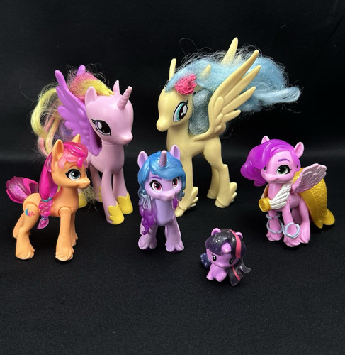 Hasbro little pony figures - my,