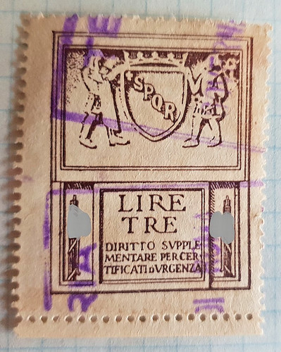 Marche bollo roma lire - da,
