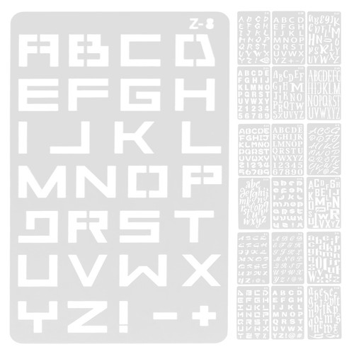Sheets stampini lettere - sheets,