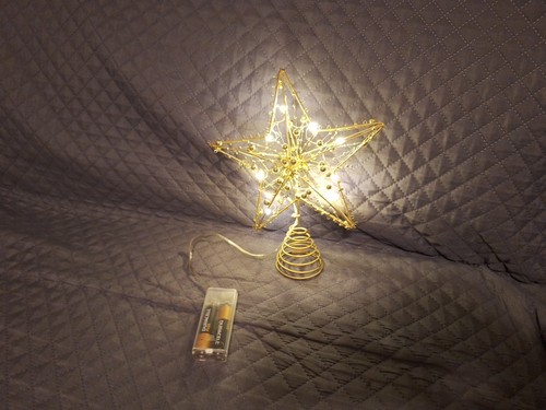 Puntale albero natale - albero, di