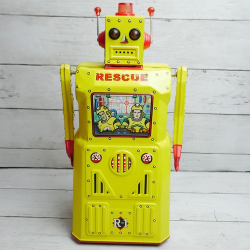 Robot usa giallo - giallo,