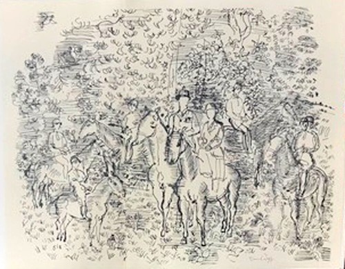 Dufy raoul lithographie - dufy,