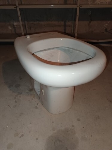 Vaso terra bianco lucido - terra,