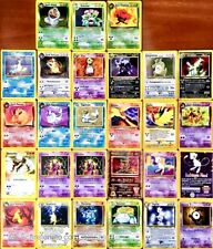 LOTTO: Carte POKEMON 1 edizione lotto di 9 Rare Promo Dark Mew Mewtwo Venusaur
