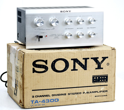 Sony 4300 preamplificatore - sony, ta-4300