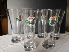Lotto 6 bicchieri da birra 0.4 litri Carlsberg con scatola originale
