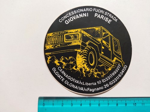 Adesivo giovanni parise - giovanni,
