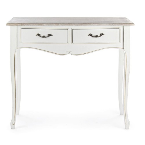 Consolle provenzale bianca - , cm