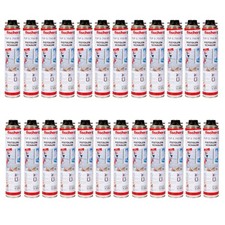 24 x Fischer schiuma di montaggio schiuma per pistola 1K PUP 750 B2 schiuma isolante 750 ml