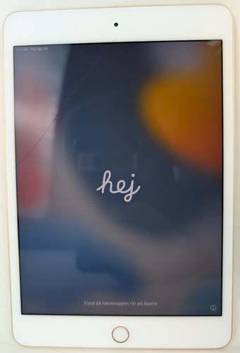 Apple ipad mini - apple, gold