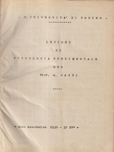 Lezioni psicologia - di,